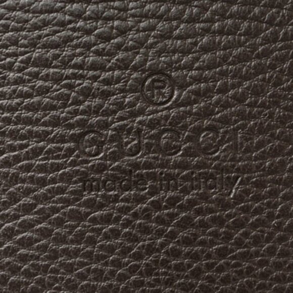 GUCCI Brown Leather Shoulder Bag - Picture 10 of 14